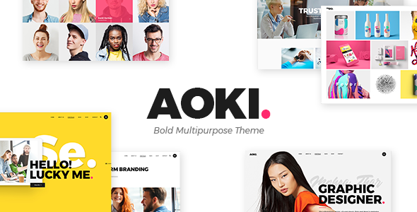 Aoki - Creative Design Agency WordPress Theme Logo